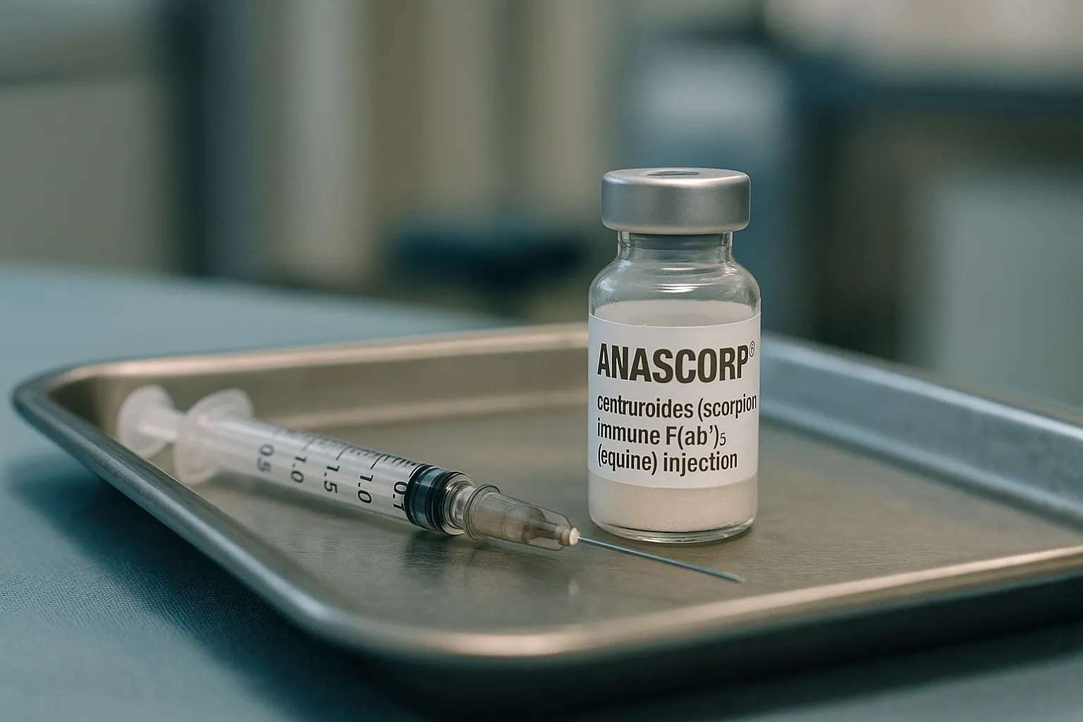 Anascorp, the only FDA-approved antivenom for Arizona bark scorpions