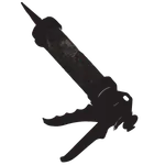 Dark caulk gun