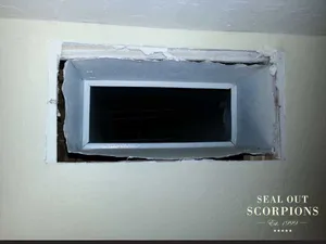 Screening Your HVAC Supply Ducts – A Big Mistake for Scorpion & Pest Control!