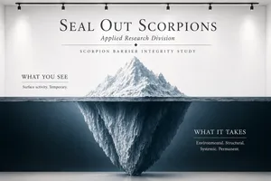 Regional Specialist in Building Performance Sealing and Advanced Scorpion Control