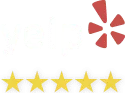 5 star review rating on Yelp for Sealout Scorpions